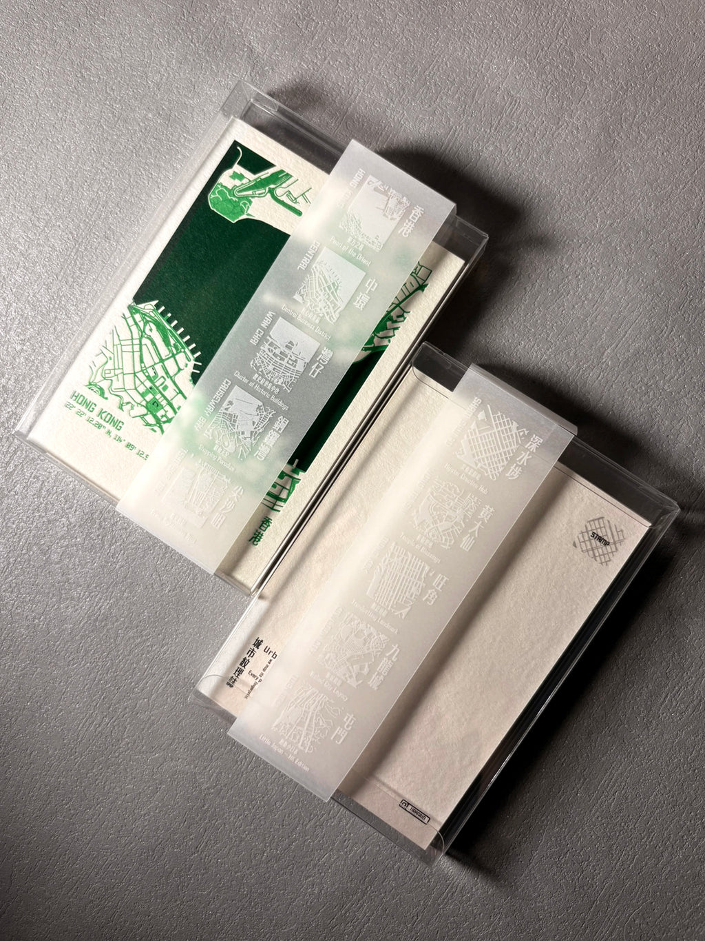 城市肌理活版印刷明信片套裝(十張入)