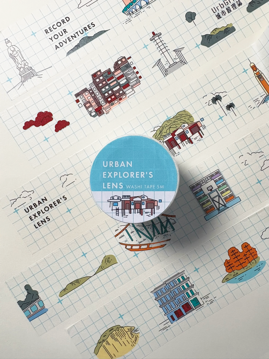 Urban Explorer's lens - Washi Tape