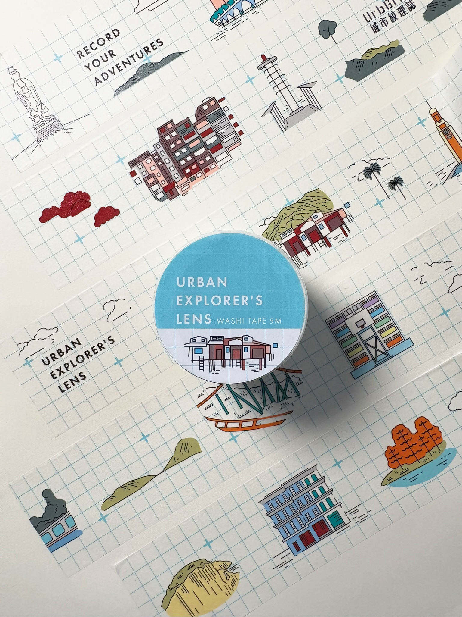 Urban Explorer's lens - Washi Tape