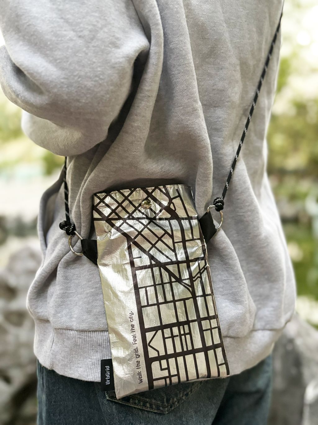 城市肌理手機袋