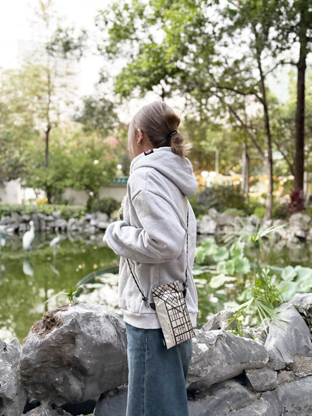 城市肌理手機袋