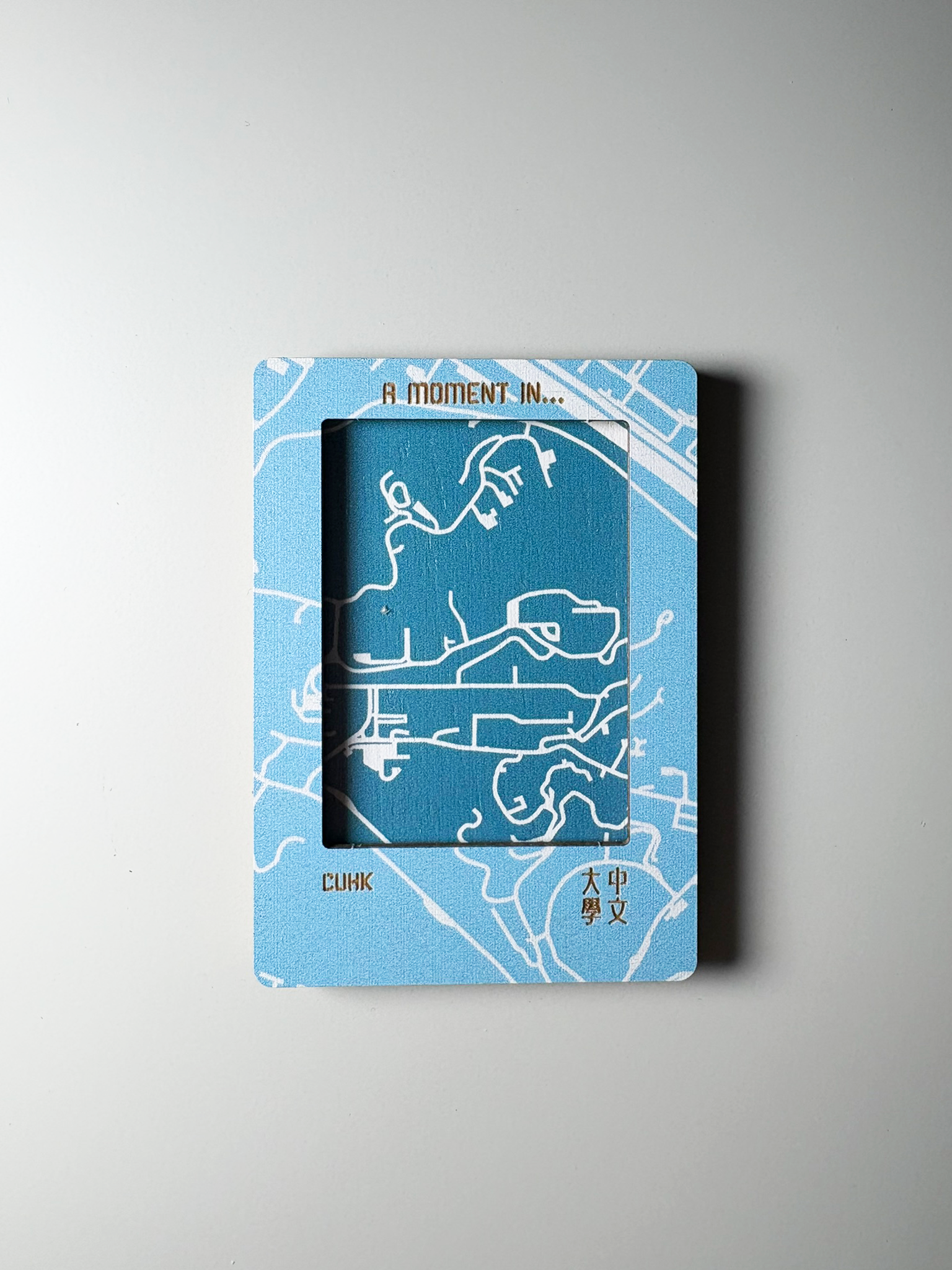 城市肌理木製磁吸即影即有相框