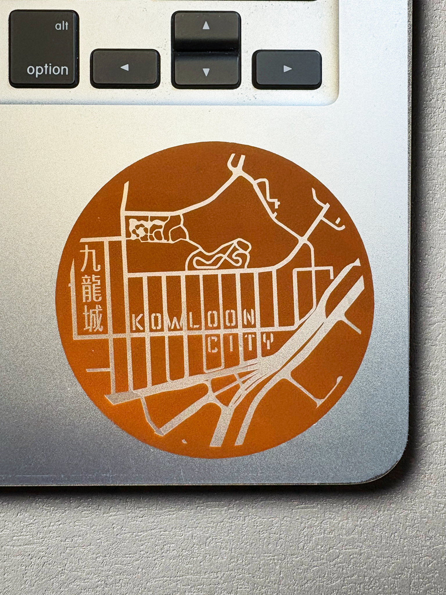 Urban fabric Clear Waterproof Stickers