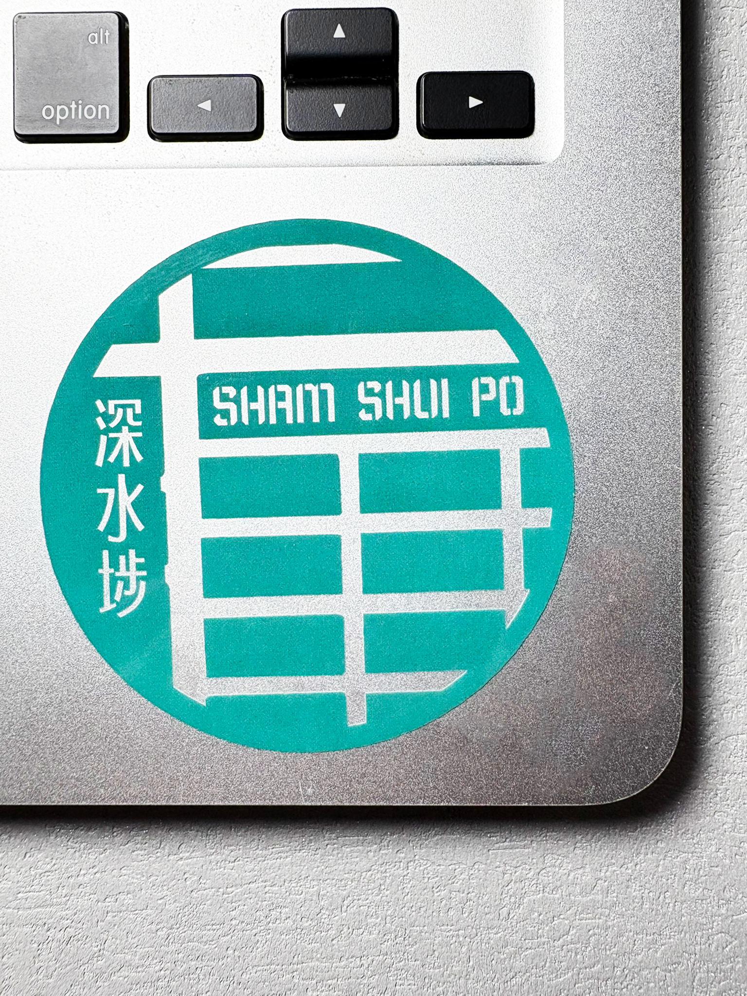 城市肌理透明防水貼紙