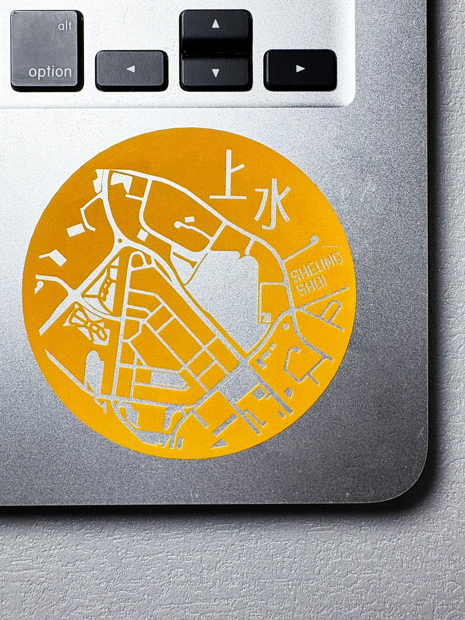 城市肌理透明防水貼紙