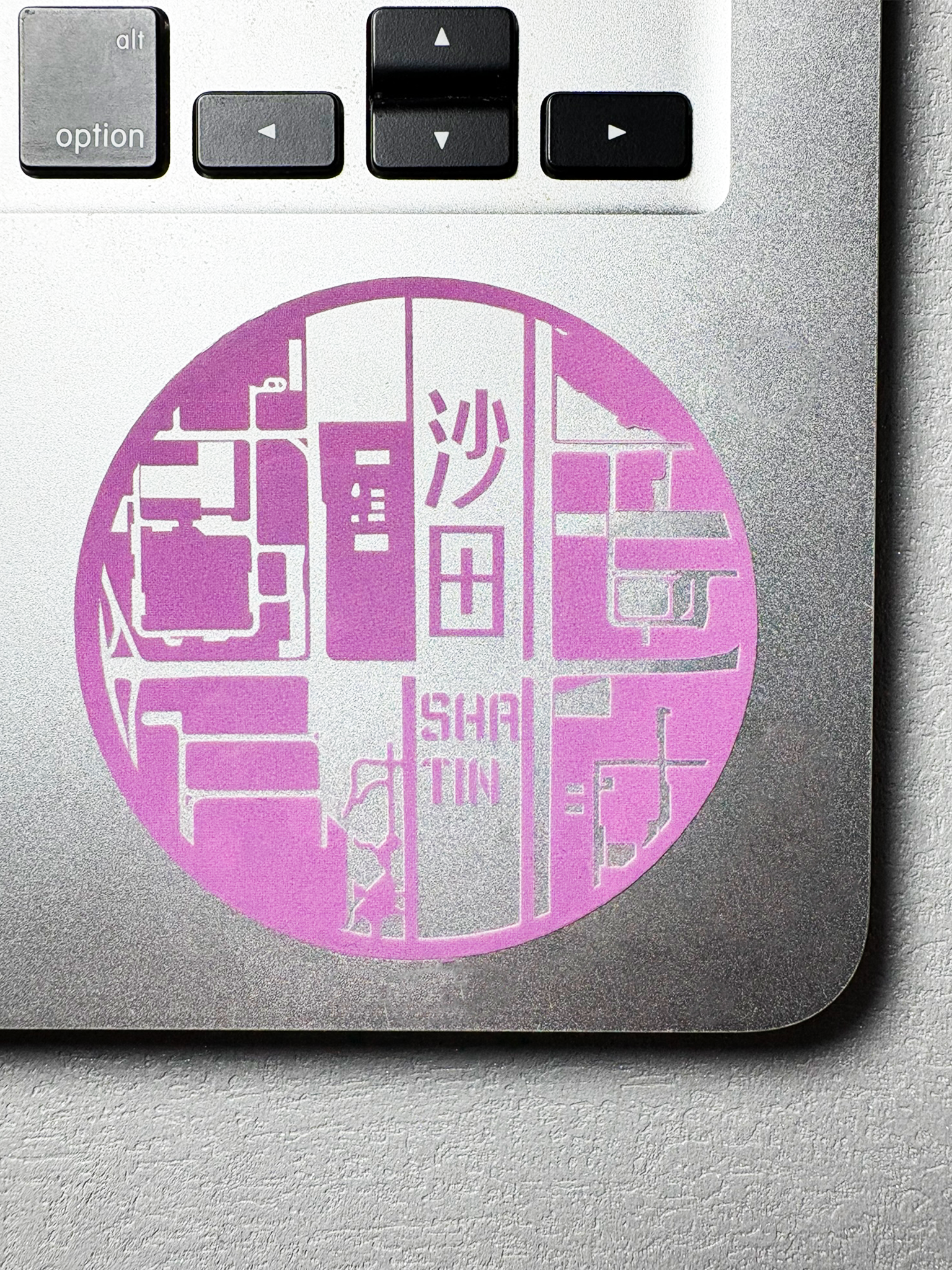 城市肌理透明防水貼紙