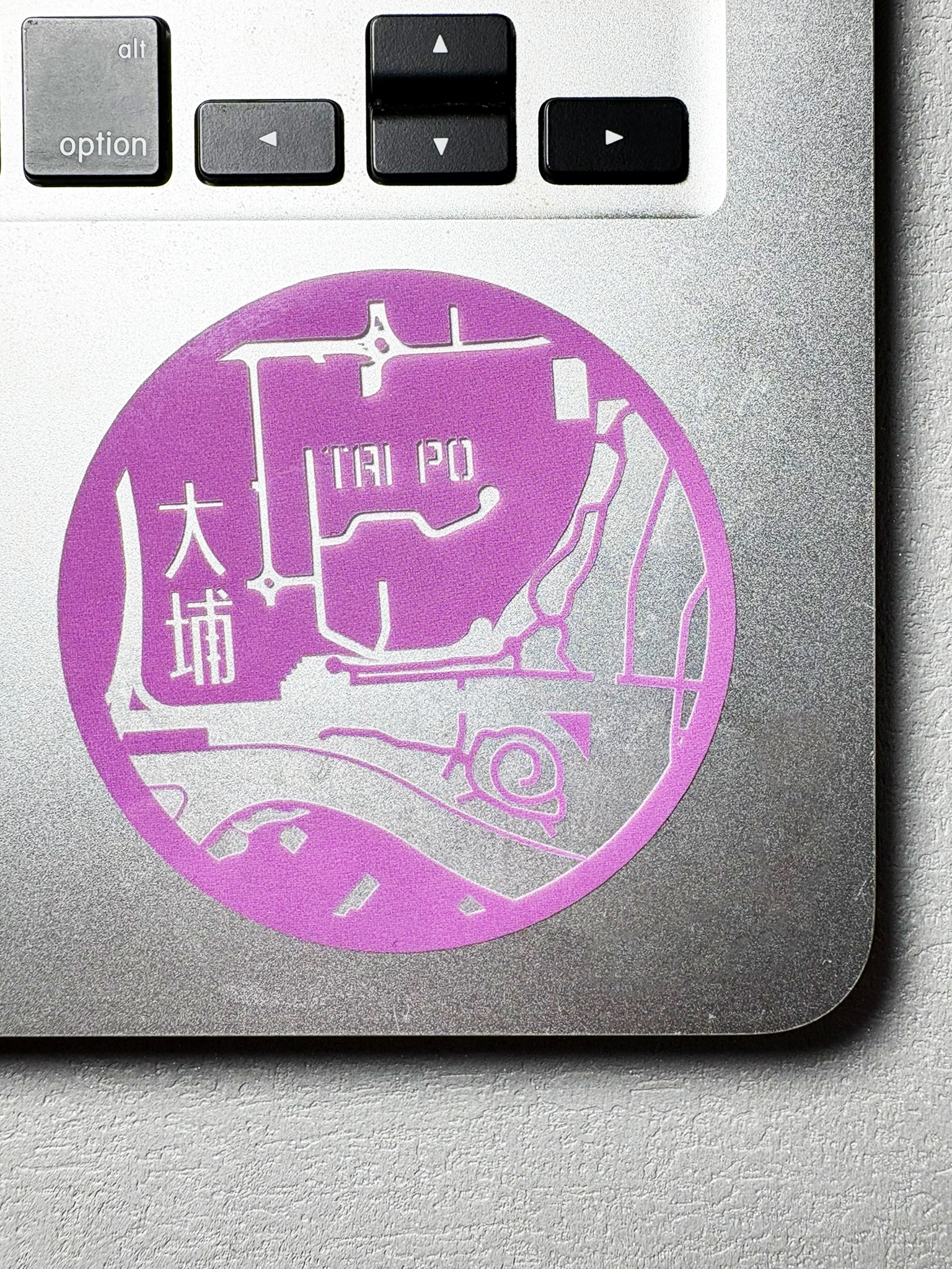 城市肌理透明防水貼紙