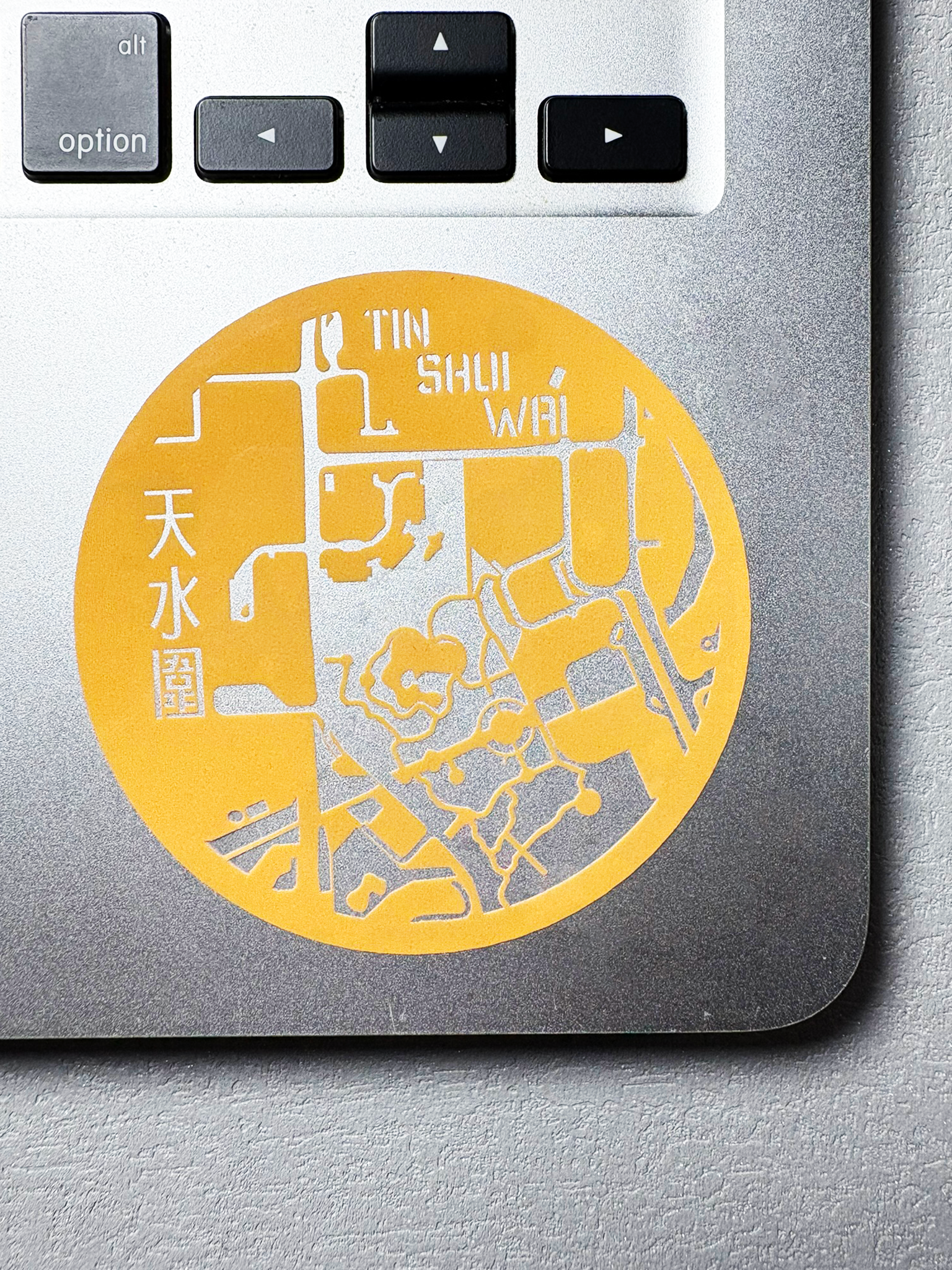 城市肌理透明防水貼紙