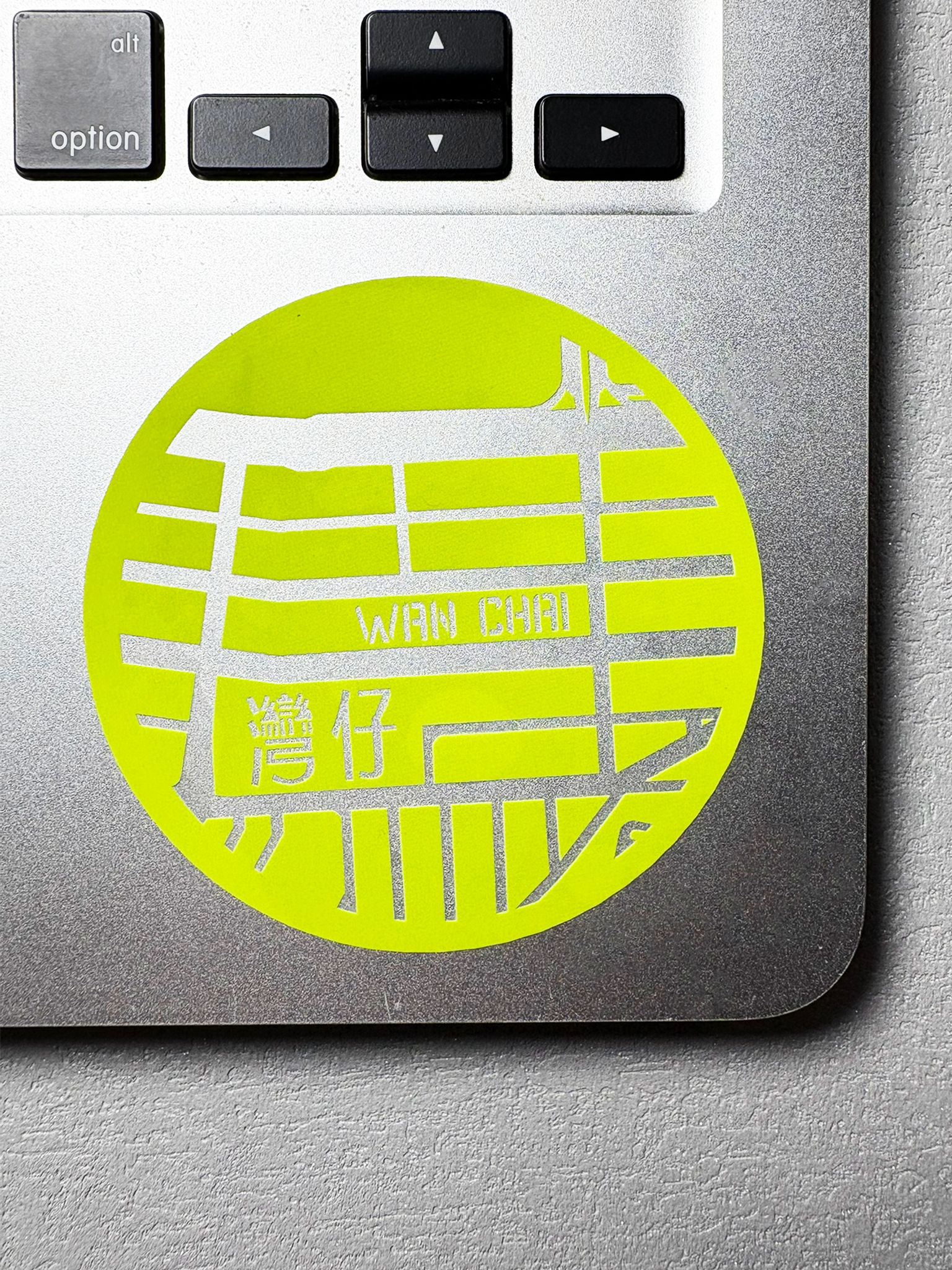 城市肌理透明防水貼紙