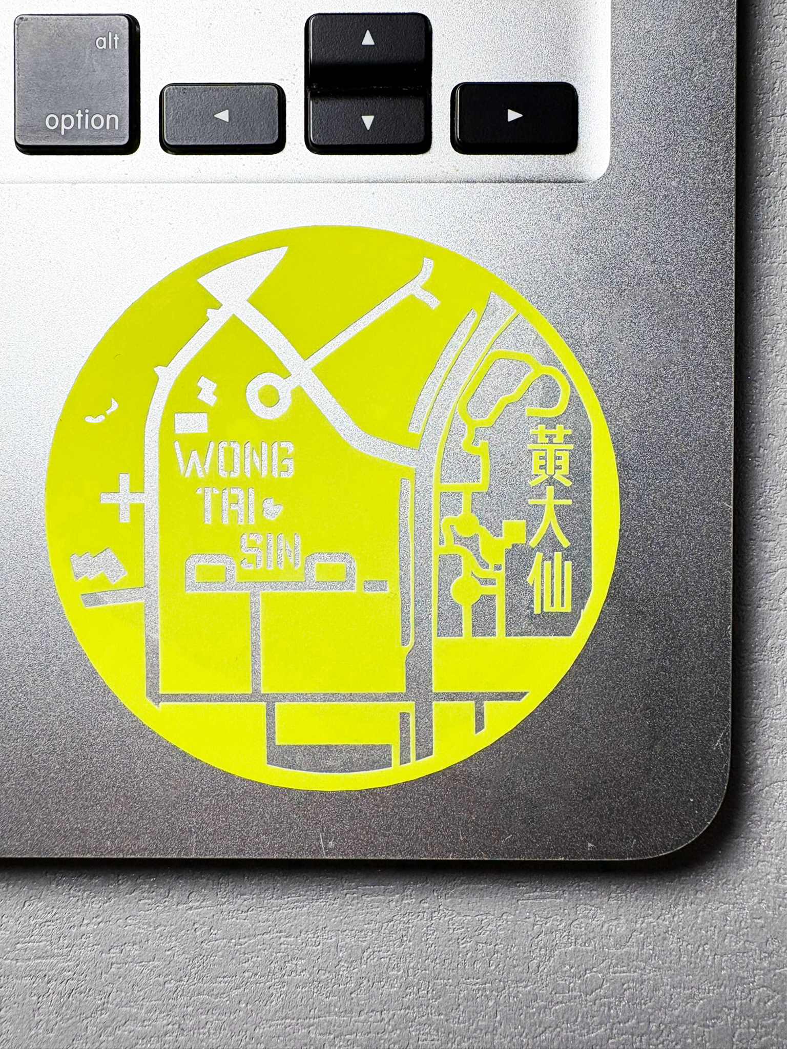 城市肌理透明防水貼紙